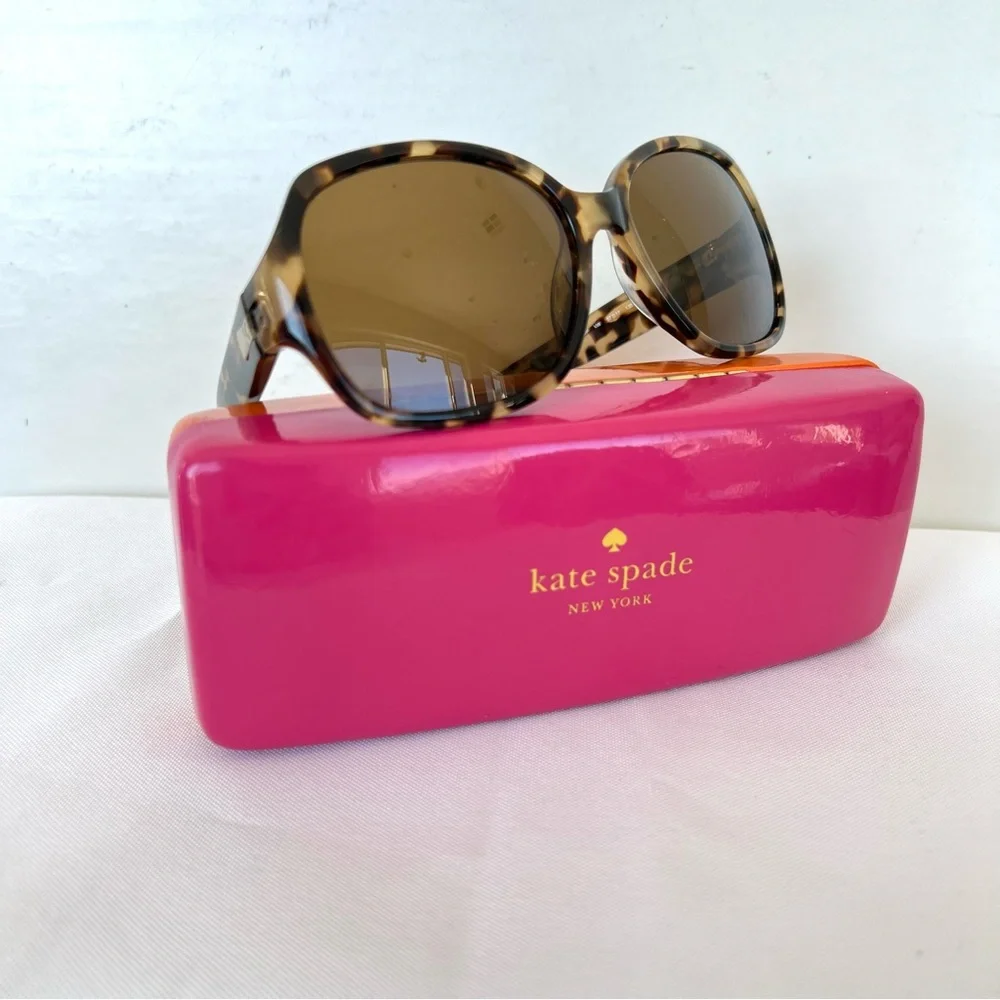 KATE SPADE NY LANEY/P/S ESPP VW 57-17-130 Brown Lenses Tortoise Frame Glasses - Picture 2 of 16
